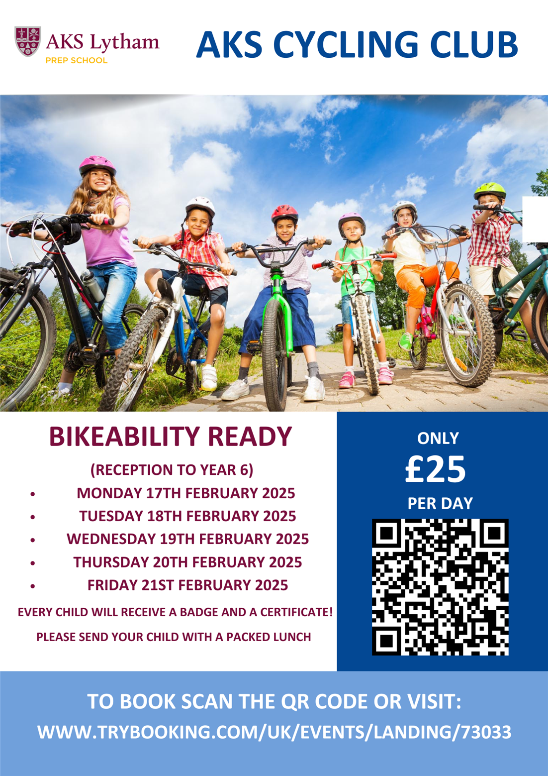 February Half Term Cycling Club